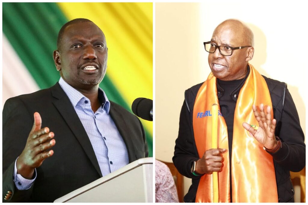 Businessman Jimi Wanjigi confronts President Ruto over biting poverty
