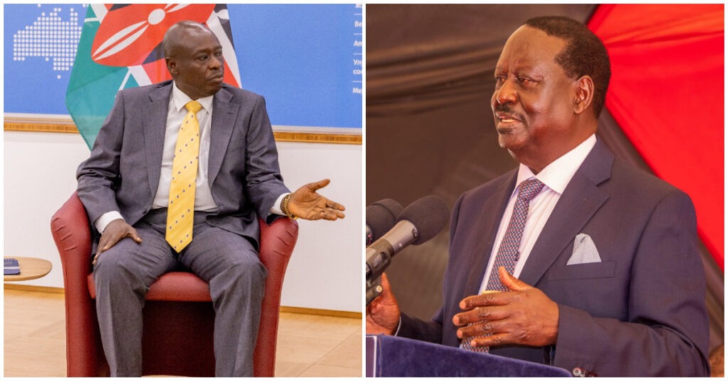 We fear you, DP Gachagua tells Raila Odinga