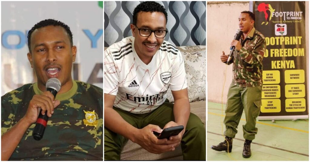 Moha wa Nyayo house: Celebrated Police man praised by woman he helped get passport within hours