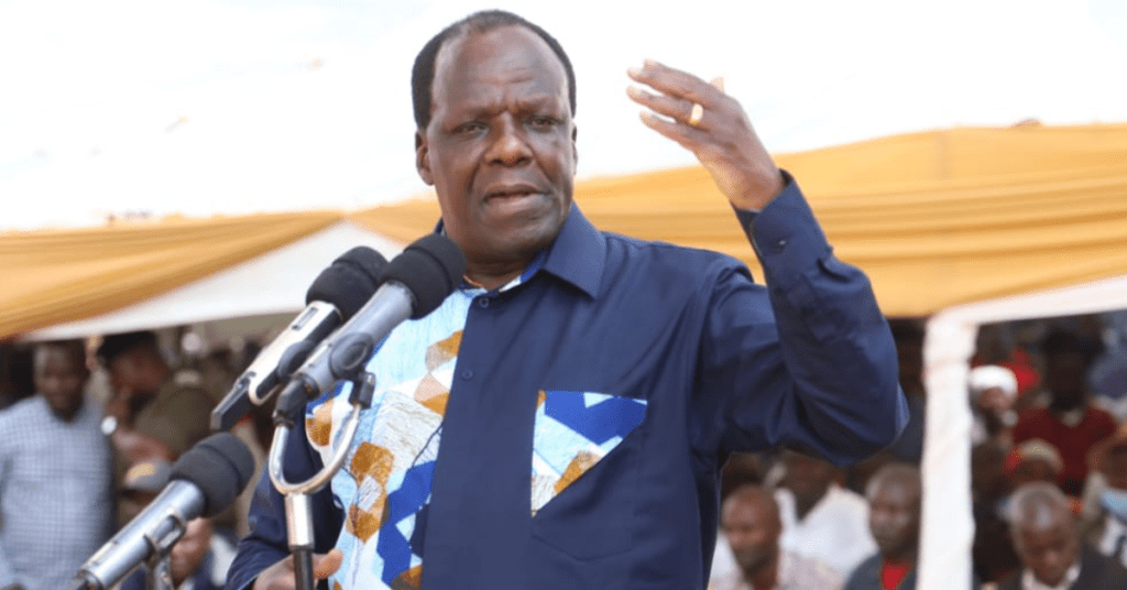 ‘I will resign if government fails to implement my  ideas’ -CS Wycliffe Oparanya