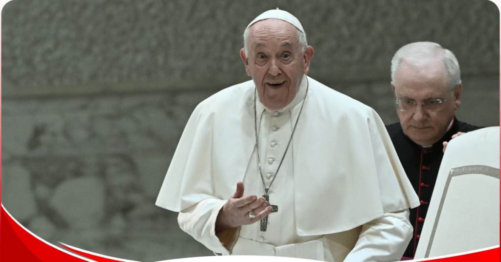 Pope Francis Prays for floods victims in Kenya