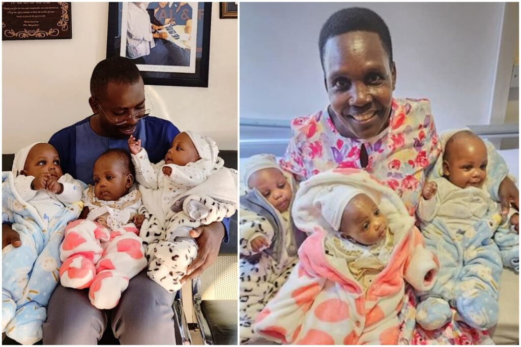Anajibu Maombi: 46-Year-Old Ugandan Mother Welcomes Triplets after Heartbreaking Loss