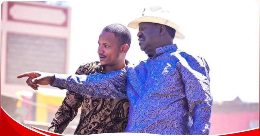 Babu Owino promises to succeed Raila Odinga