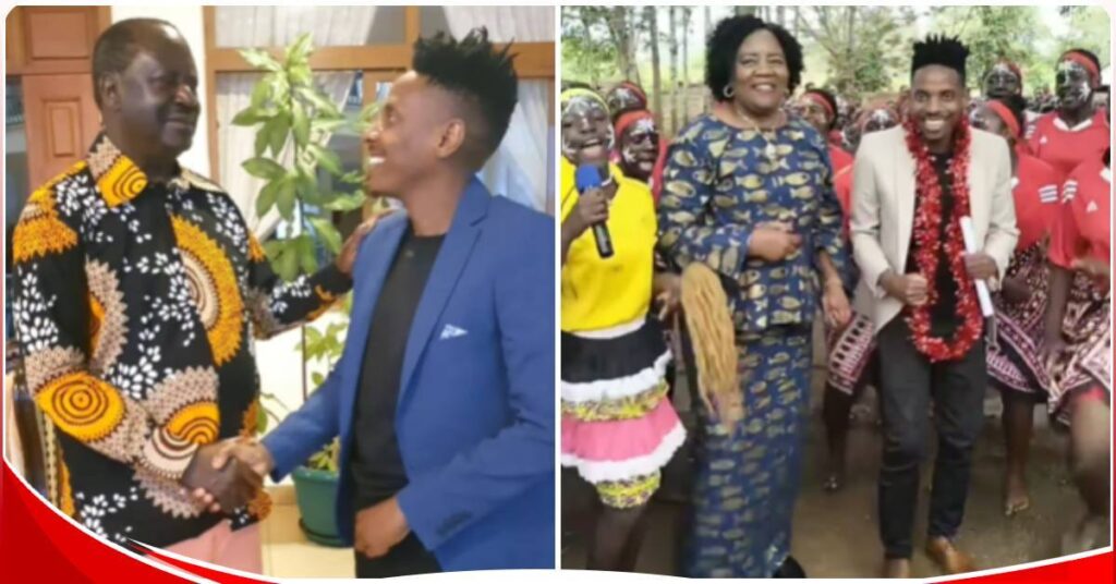 Road to Lang’ata? Eric Omondi’s close ties with Odingas reignites 2027 rumours