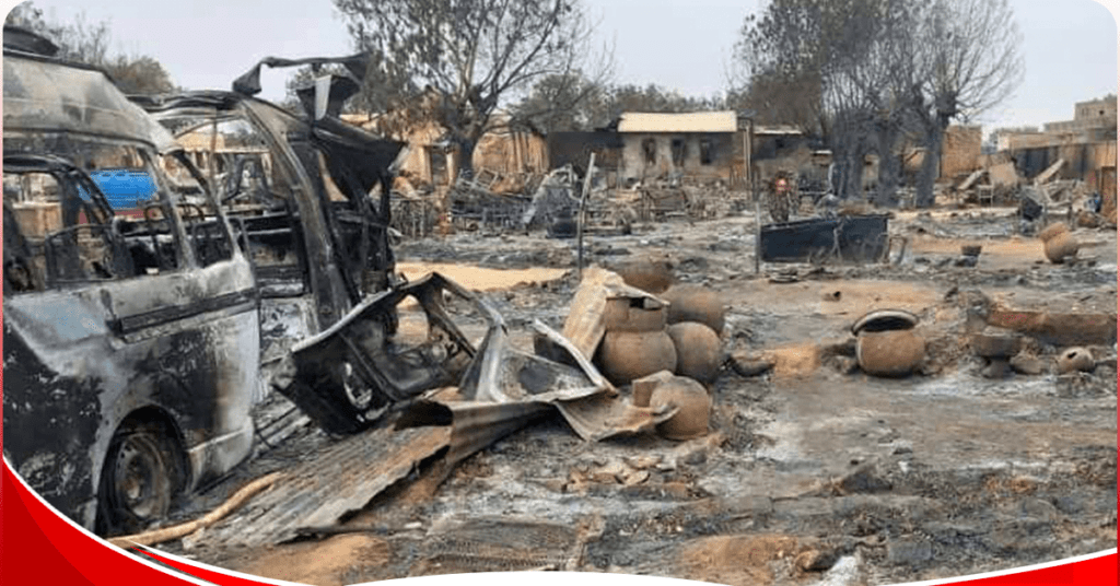 Sudan: Hundreds flee Sudan district after shelling kills 19