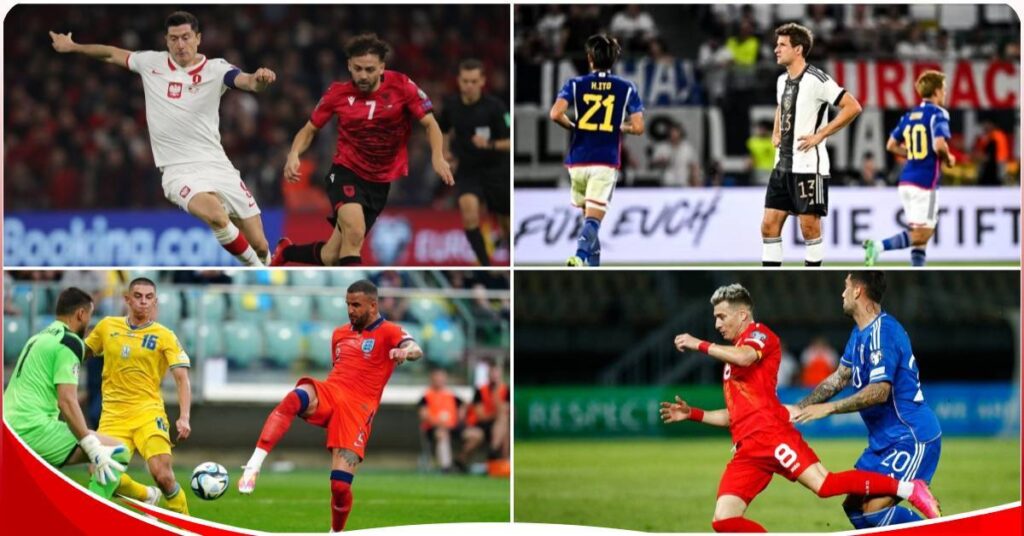 Germany 1-4 Japan and three other international break upsets