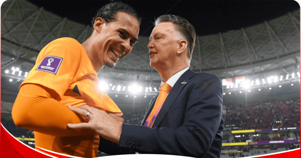 Van Dijk disagrees with Van Gaal’s ‘rigging’ allegation