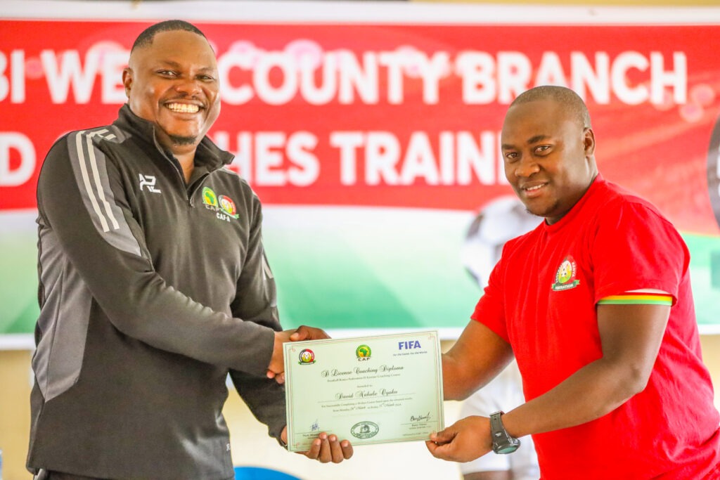 CAF D coaching course equips football players with coaching skills