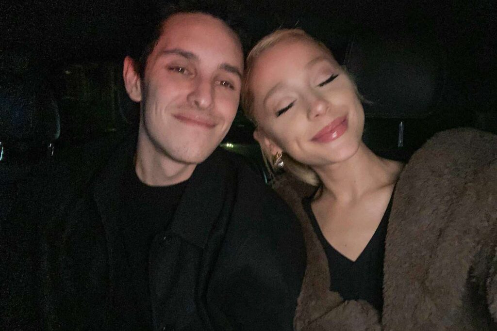 Ariana Grande with Dalton Gomez 