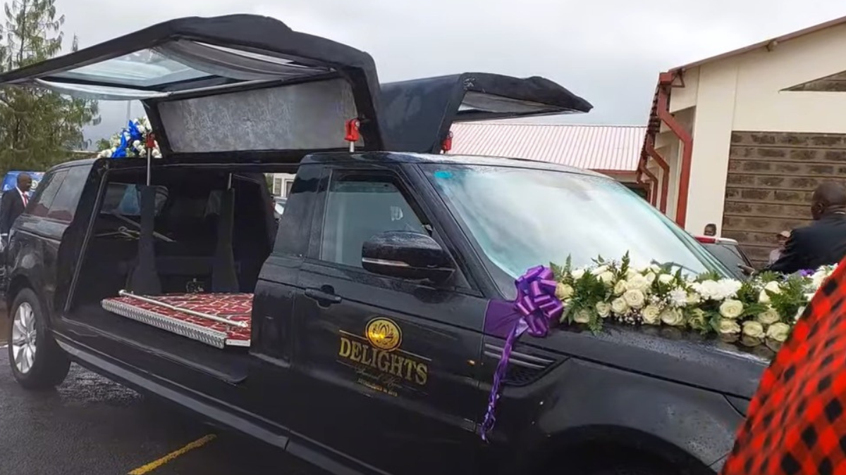 Brian Chira’s burial at his home in Githunguri, Kiambu