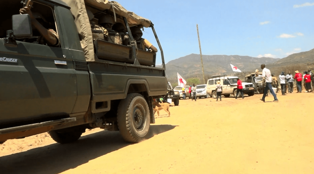 Daring bandits shoot at MPs Makilap, Jematia and Kenya Red Cross convoy