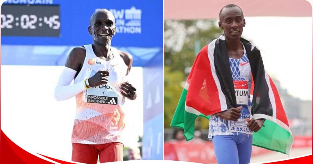 Eliud Kipchoge finally breaks silence on Kelvin Kiptum’s death