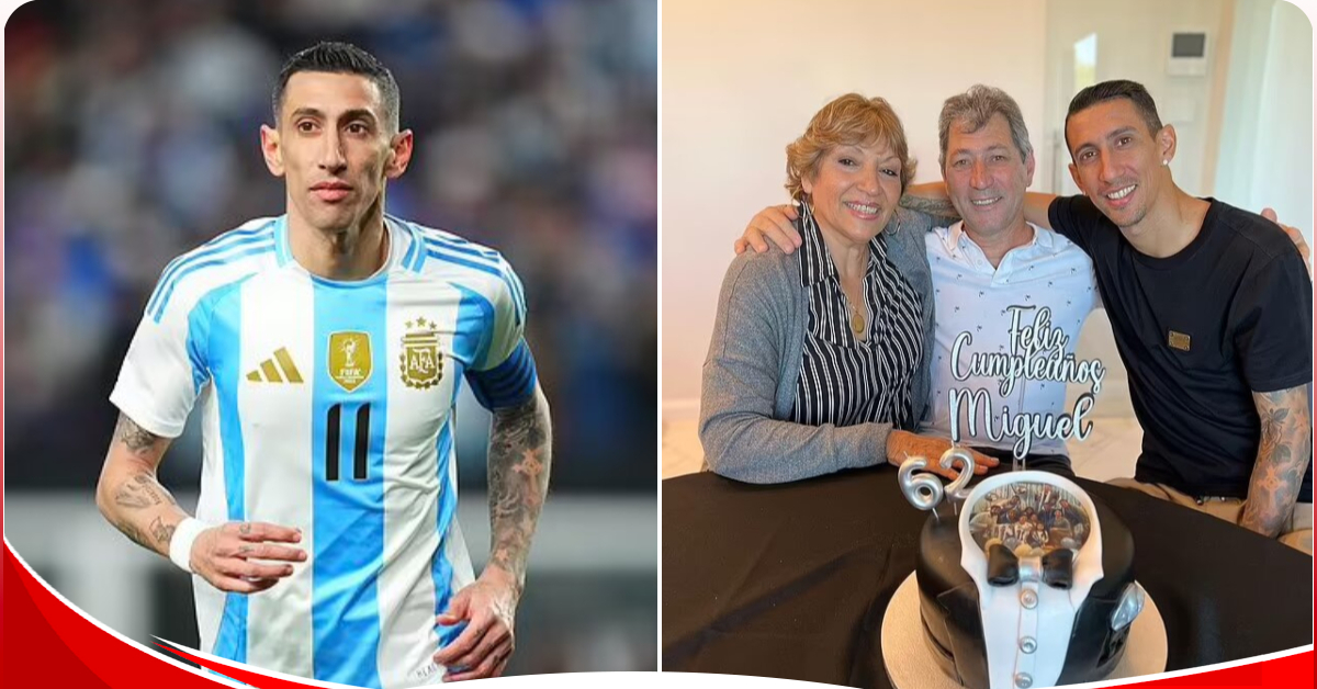 Argentine midfielder Angel Di Maria’s family receive death threats