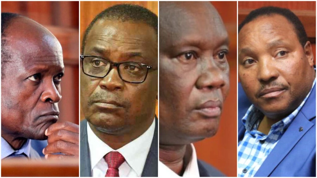 Four ex-Governors in court this week over corruption scandals