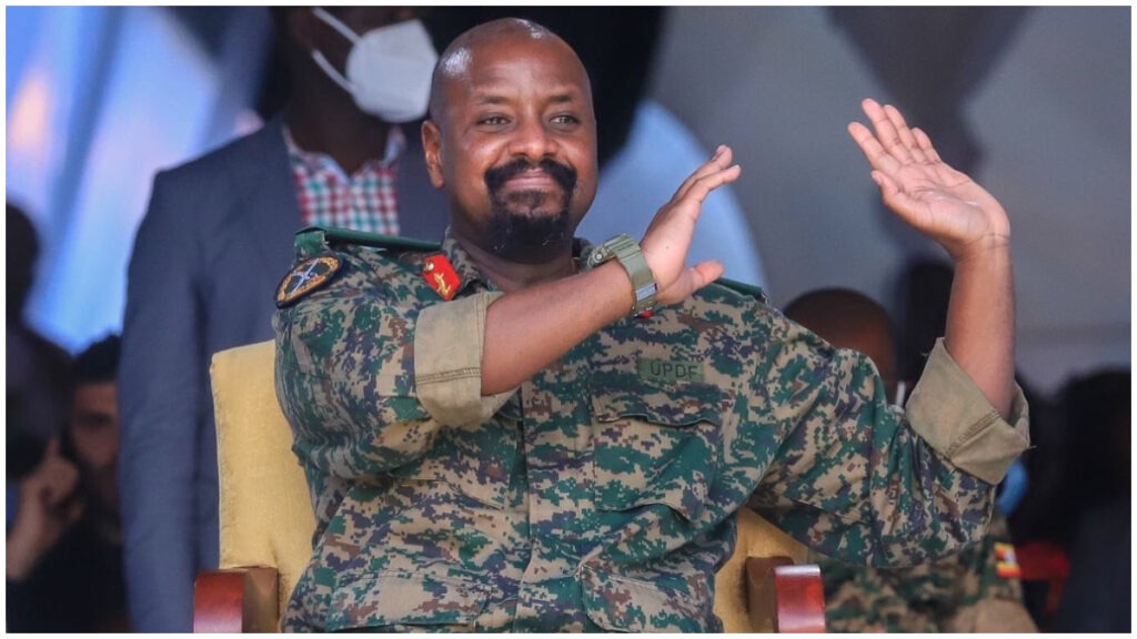 Museveni appoints his son as Chief of Defence Forces