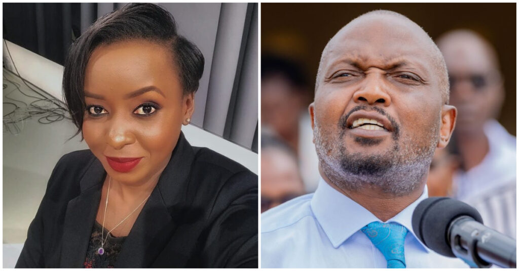 Moses Kuria takes on media house over Maribe’s ‘appointment’