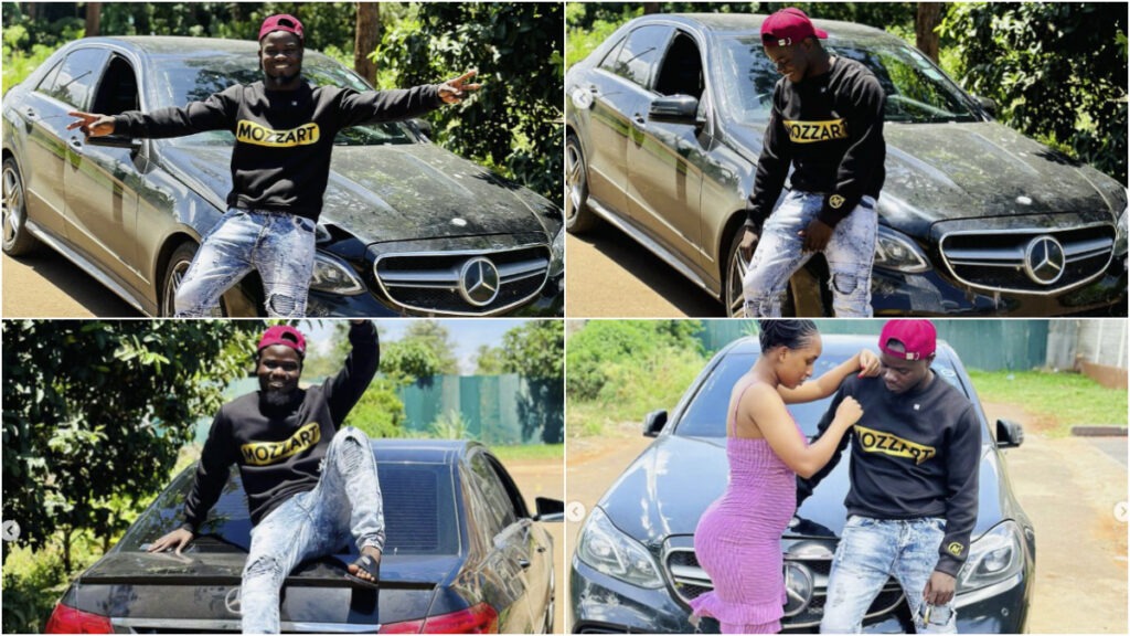 “GOD DID 💪🙏” – Mulamwah over the moon after buying new Mercedes Benz