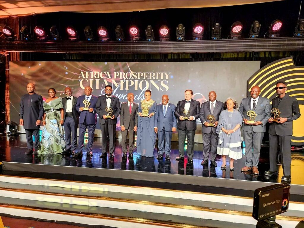 Kenyan tycoon Julius Mwale honored in Ghana for his investment in health, infrastructure