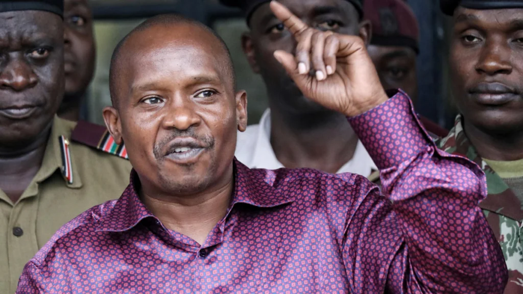 Kithure Kindiki on Nyayo House passport cartels