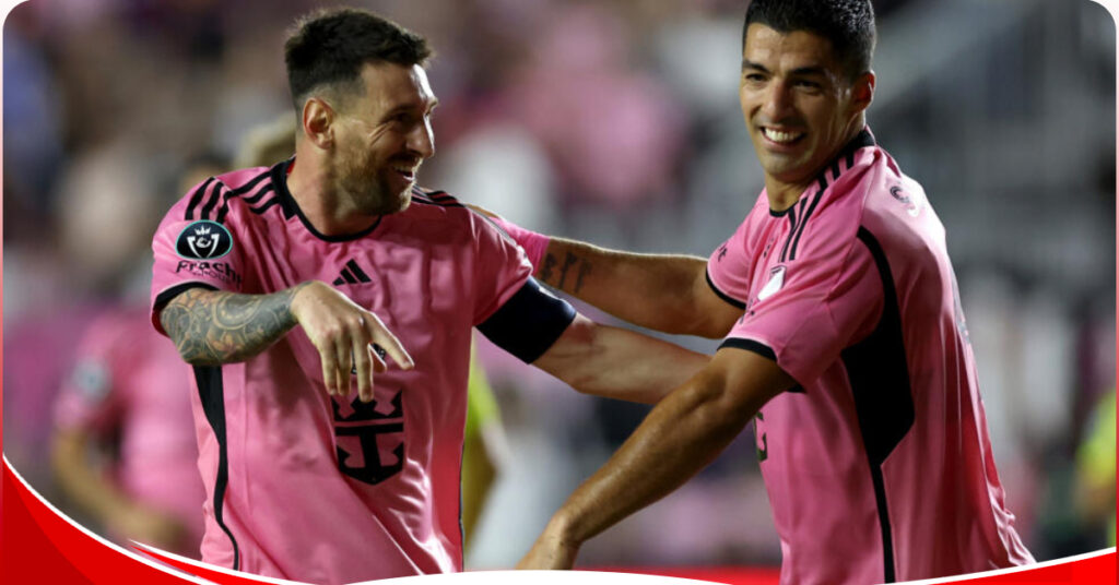 Messi, Suarez goals propel Miami to the CONCACAF quarterfinals