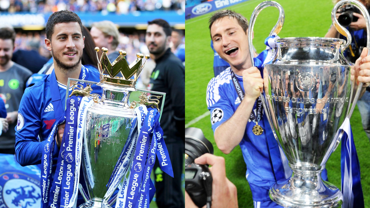 Eden Hazard picks his Chelsea dream team, no goalkeeper or defender