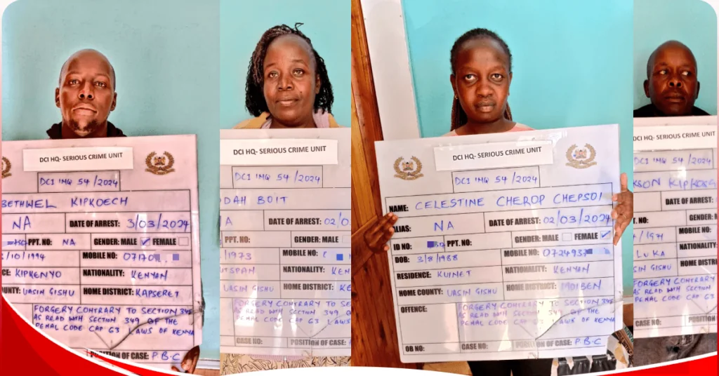 Four charged with forging academic certificates to secure g