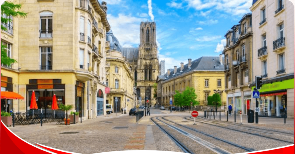 An on-ground narration through Reims