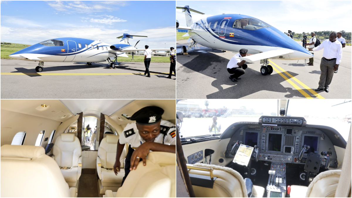 Uganda Police Force expensive aircraft