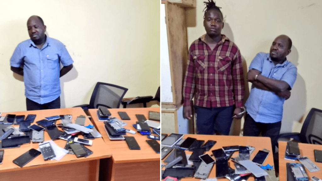 Two Dandora shop owners arrested after 95 ‘stolen’ phones were recovered, including one belonging to murder victim
