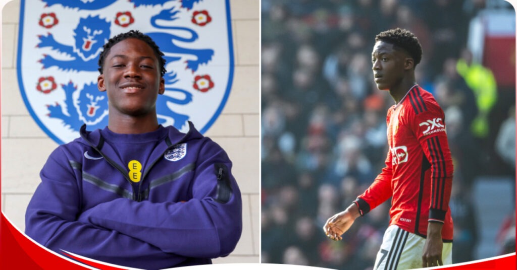 Manchester United’s Kobbie Mainoo gets first call-up to England’s senior team