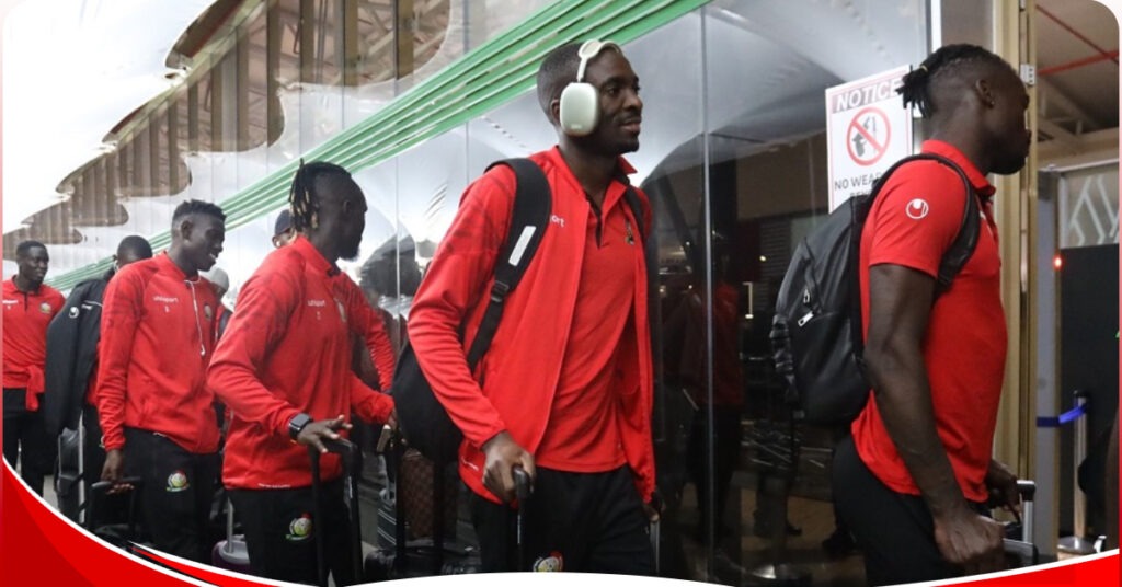 Harambee Stars, Rising Stars arrive safely in Malawi for Four Nations Tournament