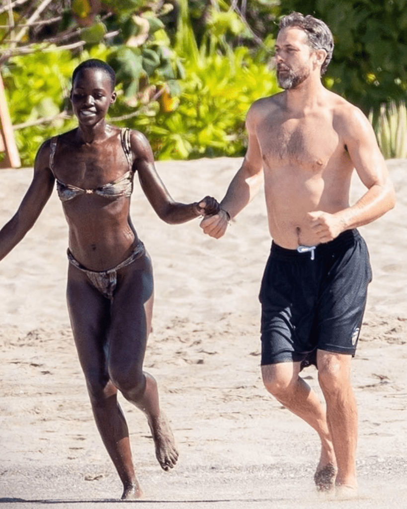 (R) Actress Lupita Nyong'o with Joshua Jackson. In a birthday celebration fit for the stars, Lupita Nyong’o turned 41 with a splash of sun, sand and a rumored romance with Joshua Jackson. Photo: Actress Lupita Nyong'o with Joshua Jackson/E!