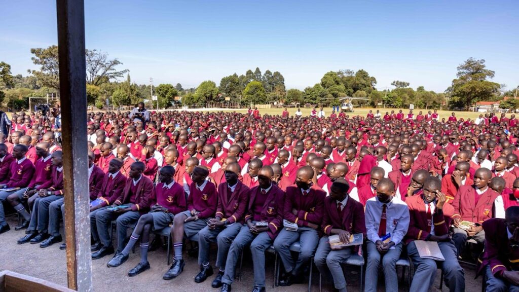 Students of Kapsabet High School on March 17, 2024
Photo: DPCS