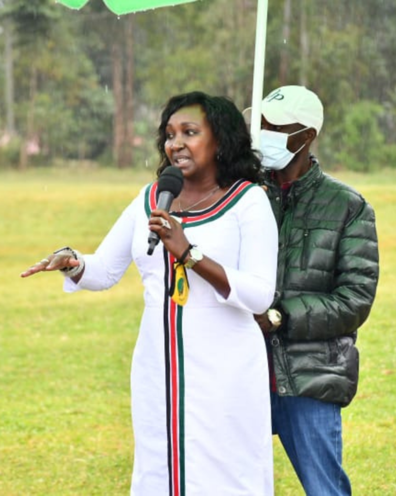 National Assembly Deputy Speaker Gladys Shollei. During an interview on Tuesday, April 23, Shollei voiced her support for President William Ruto's commitment to removing all civil servants who had secured employment through fraudulent means. Photo: Gladys Shollei/X