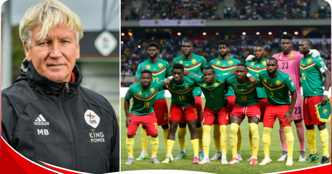 Cameroon FA shocked by govt’s decision to hire Belgian Brys as national team coach