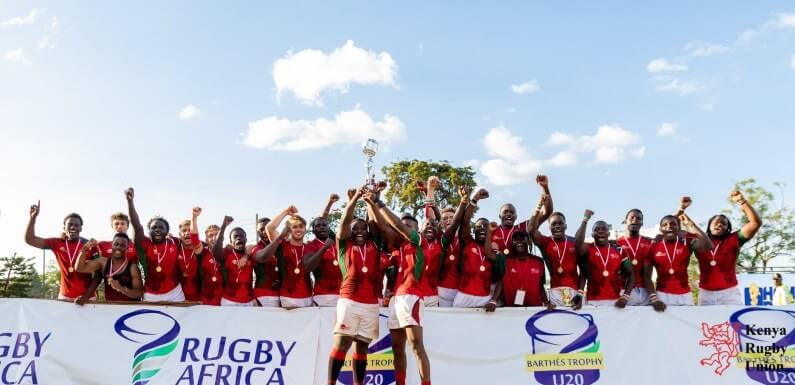Kenya’s U20 rugby team Chipu now shifts focus to World Rugby U20 trophy