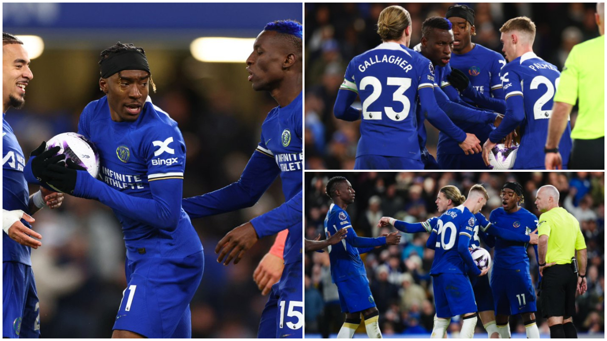 Chelsea 6-0 Everton: Cole Palmer scores 4 but clashes with Noni Madueke and Nicholas Jackson in Chelsea’s ‘shame’ penalty spat