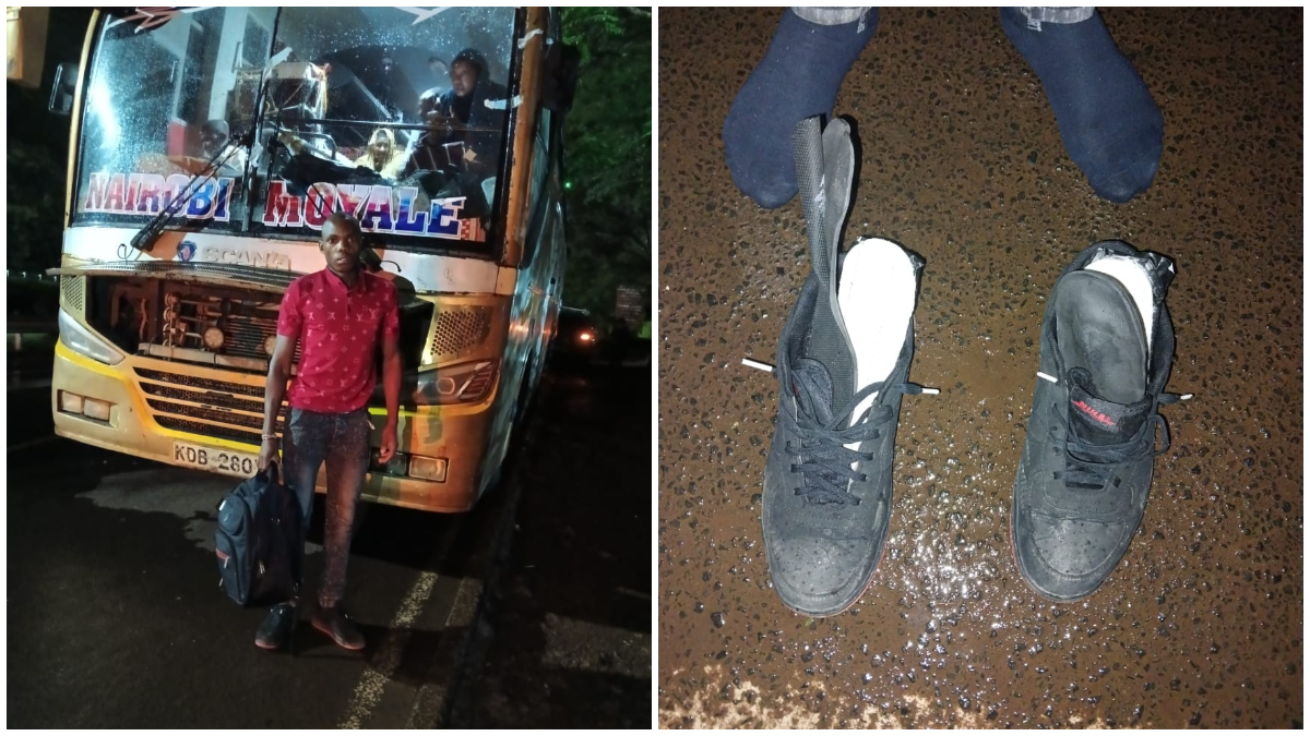 Man caught ferrying cocaine worth KSh1.8 million in his shoes
