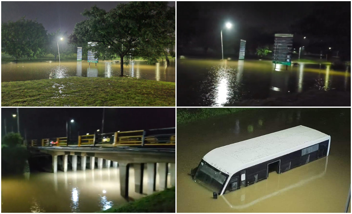 JKIA’s Tower Avenue Underpass floods, motorists advised to use main entrance to access and exit airport