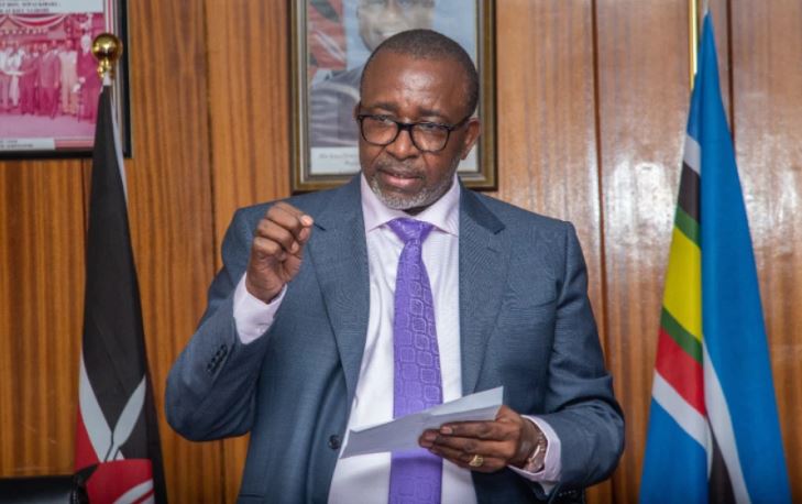 Agriculture cabinet secretary Mithika Linturi