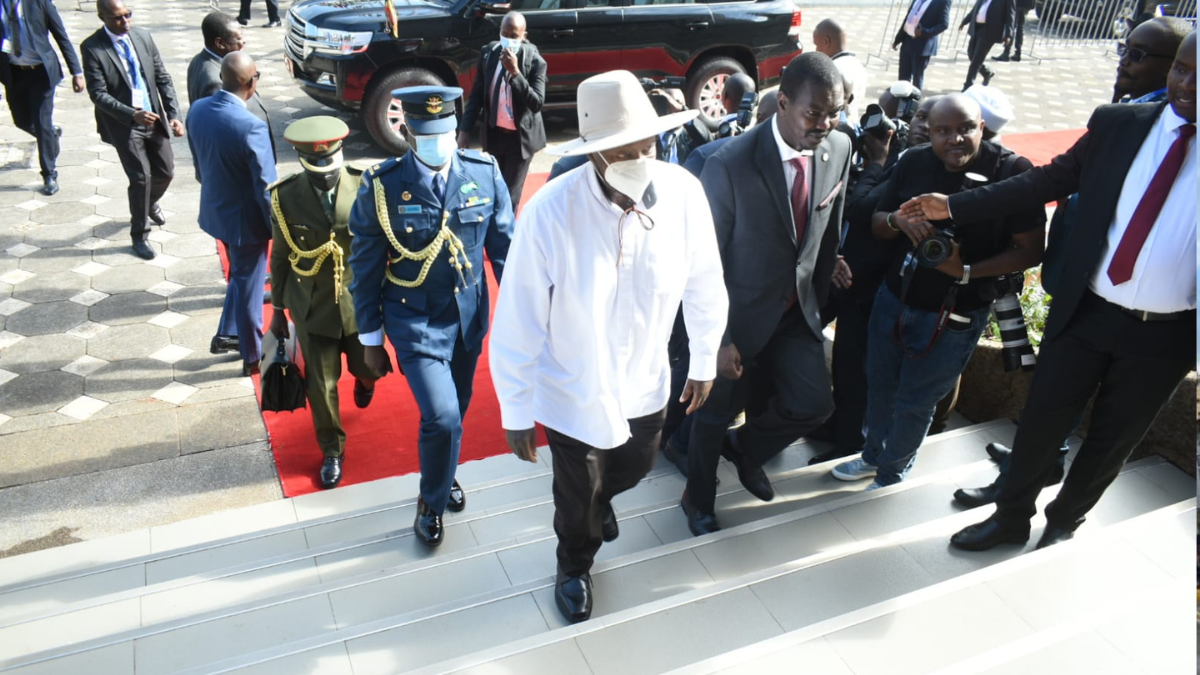 African Presidents at KICC, Nairobi for World Bank Summit