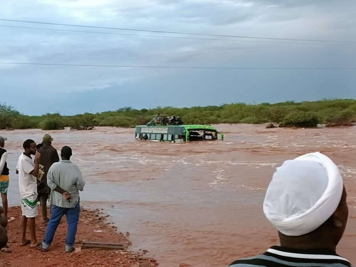 49 passengers escape death by a whisker as bus is swept by floods