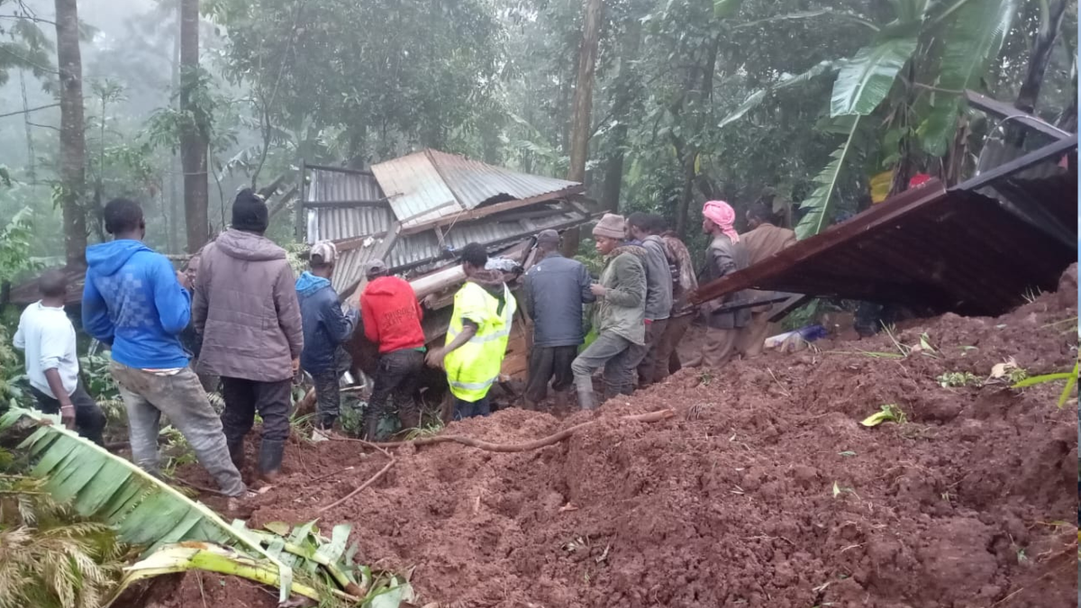 Four people feared dead after landslides destroy houses in Murang’a