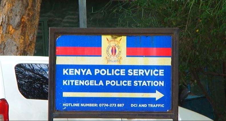 Kitengela Police Station. Photo/TV47