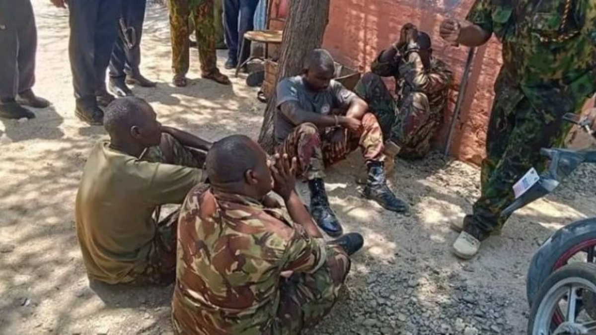 KDF soldier arrested for beating police officers in Kilifi