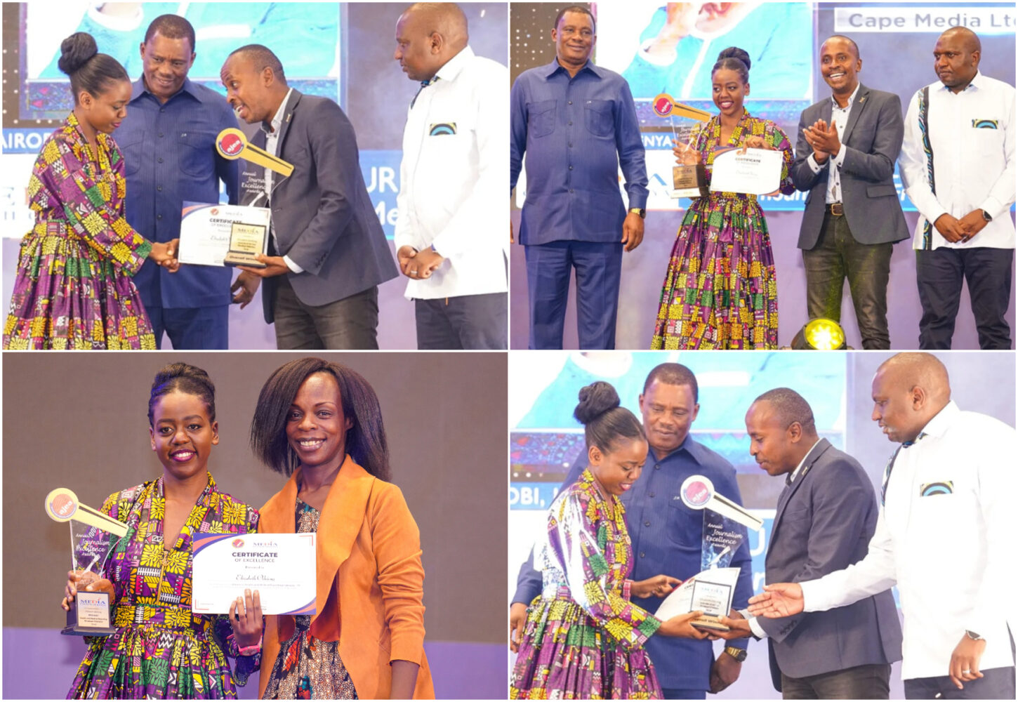 TV47’s Elizabeth Atieno Ochieng wins ‘Journalist of the Year’ award