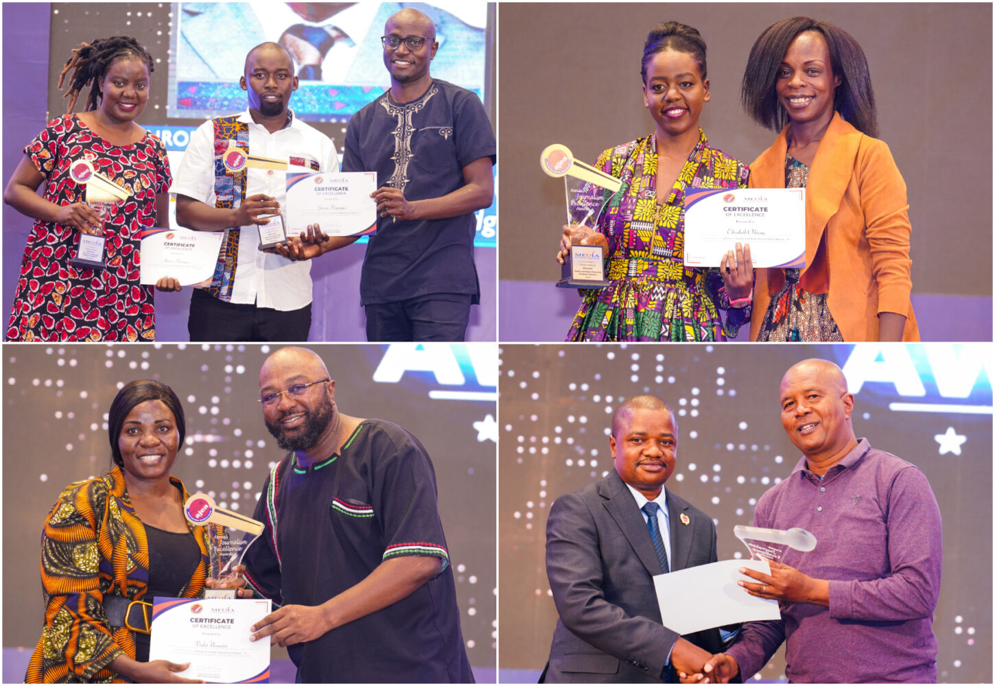 TV47 journalists shine at AJEA Awards 2024