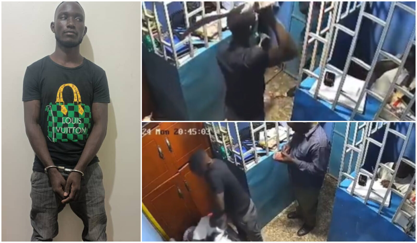 Ashraf Kiiza: Machete-wielding man captured in viral video attacking businessman arrested