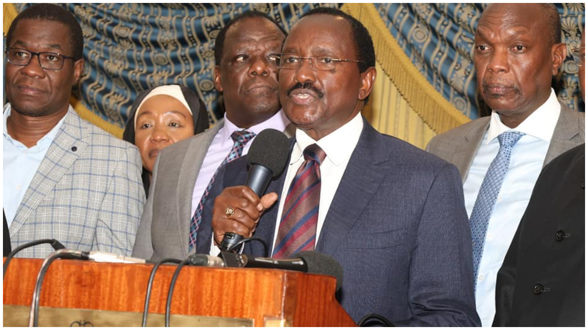 “We’ll return to the streets!”- Kalonzo warns over Finance Bill 2024