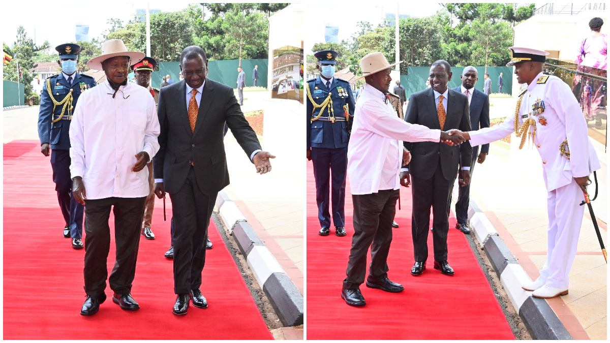 Ruto, Museveni sign 7-point MoU at State House, Nairobi